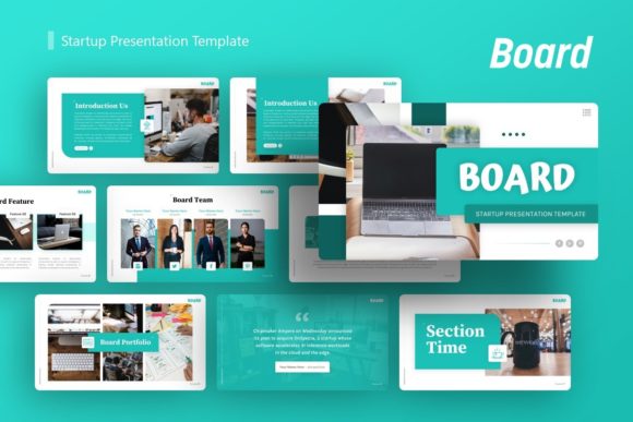 Board Presentation Template: Design for Impact