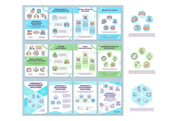 Designing for Impact: Community Development Brochure Templates and Visual Strategy