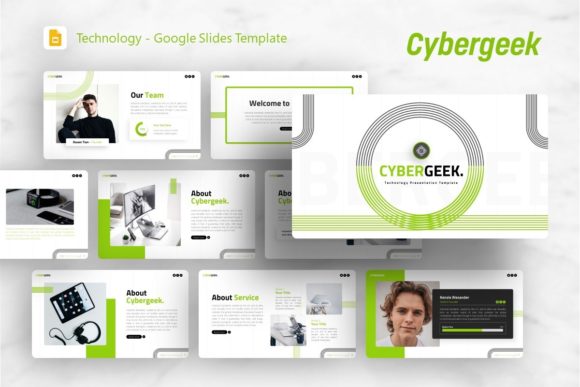 Elevating Digital Narratives with the Google Slides Template - Cybergeek