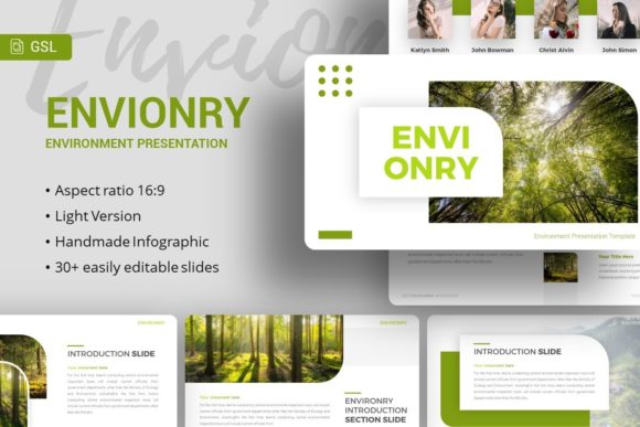 Environry: A Versatile Google Slides Template