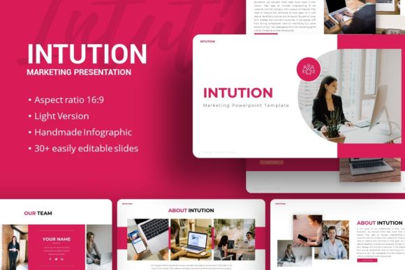 Evaluating Presentation Template - Intution for Professional Use