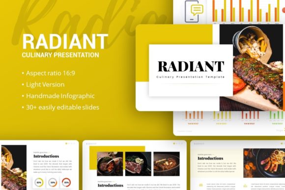 Evaluating Presentation Template - Radiant for Professional and Creative Use