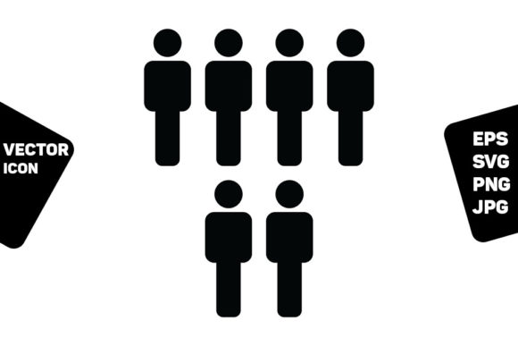 Evaluating the Hr Icon Vector Male Group People Symbol for Professional Design Projects