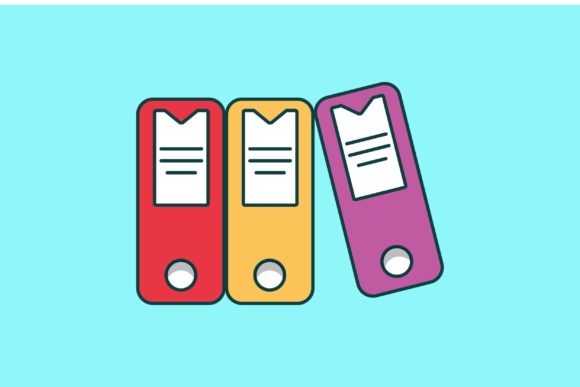 Flat Icon - Business File Box: Elevating Visual Communication Across Formats