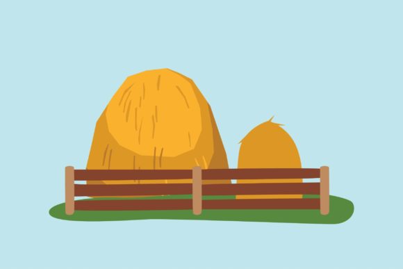 Flat Icon - Haystack: A Versatile Design Asset for Modern Visual Communication