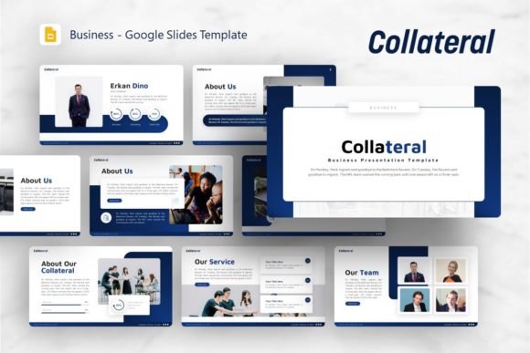Google Slides Template - Collateral: Streamlining Professional Presentation Workflows