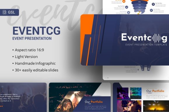 Google Slides Template - Eventcog: Design Overview