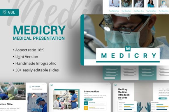 Google Slides Template - Medicry: A Practical Guide to Effective Medical Presentations