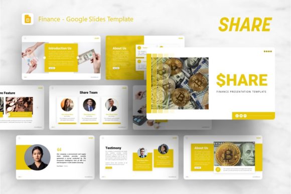 Google Slides Template - Share: A Versatile Design Tool
