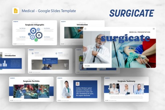 Google Slides Template - Surgicate: Medical Design