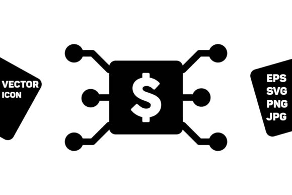 Integrating the Digital Dollar Symbol Icon Vector into Modern Financial Design Workflows