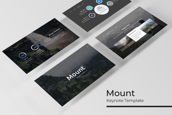 Mount Keynote Template: Elevating Visual Storytelling for Modern Professionals