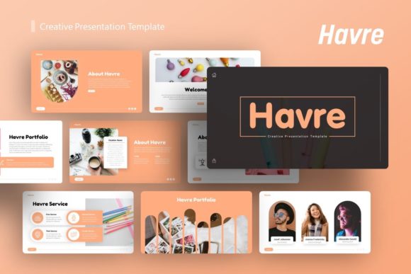 Presentation Template - Havre: Streamlining Visual Communication Workflows