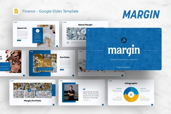 Presentation Template - Margin: A Strategic Framework for Visual Communication