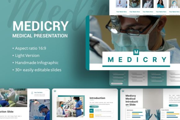 Presentation Template - Medicry: A Practical Design Solution for Modern Communicators